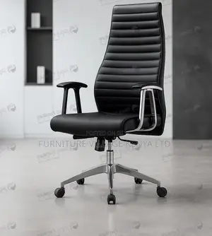 Office Chair; High Back Swivel CEO's Office Work Chair