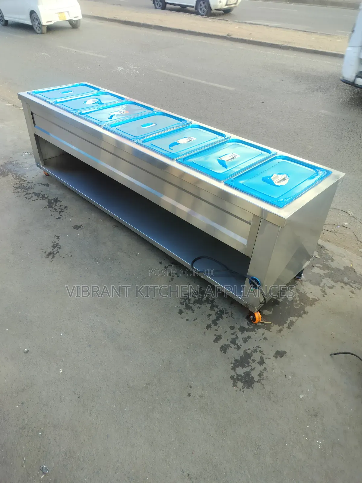 7-Pan Electric Food Warmer