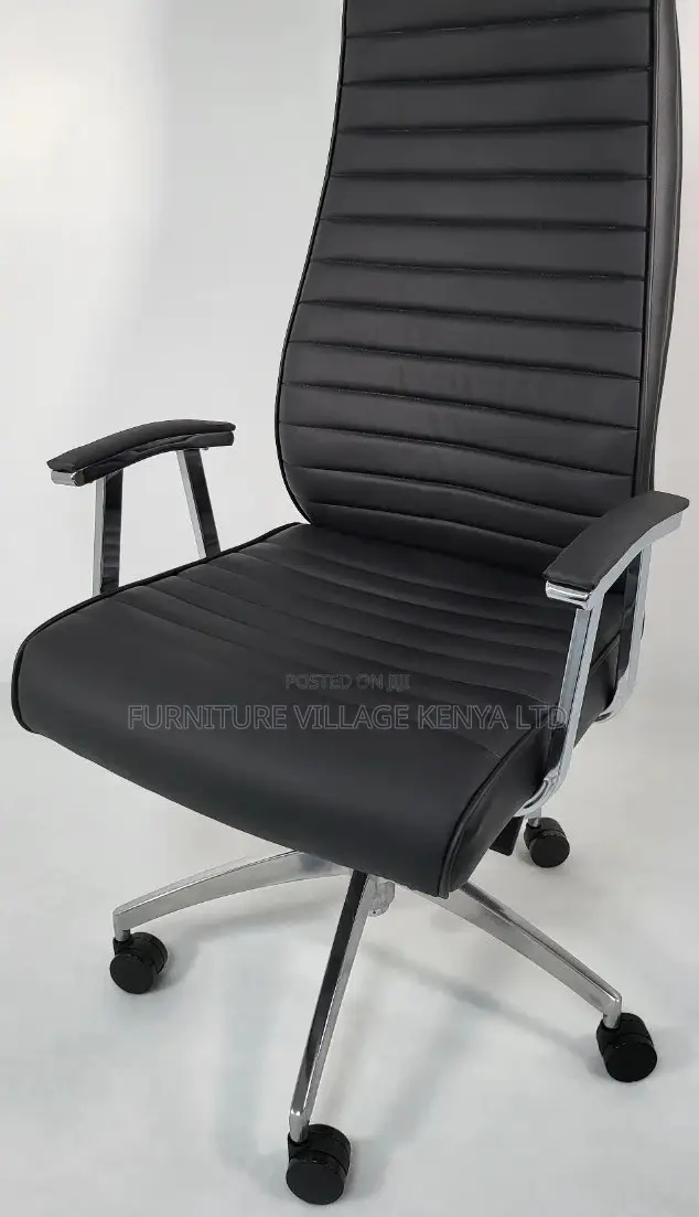 Office Chair; High Back Swivel CEO's Office Work Chair