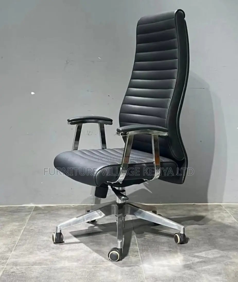 Office Chair; High Back Swivel CEO's Office Work Chair