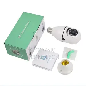 Easy Install E27 WiFi Security Camera, Bulb CCTV Cameras
