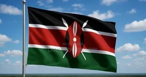 60*90cm Nylon Kenyan Flag