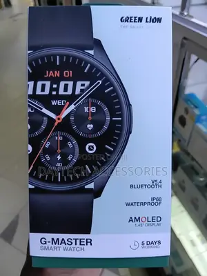 This Is a Green Lion G-Master Smart Watch.