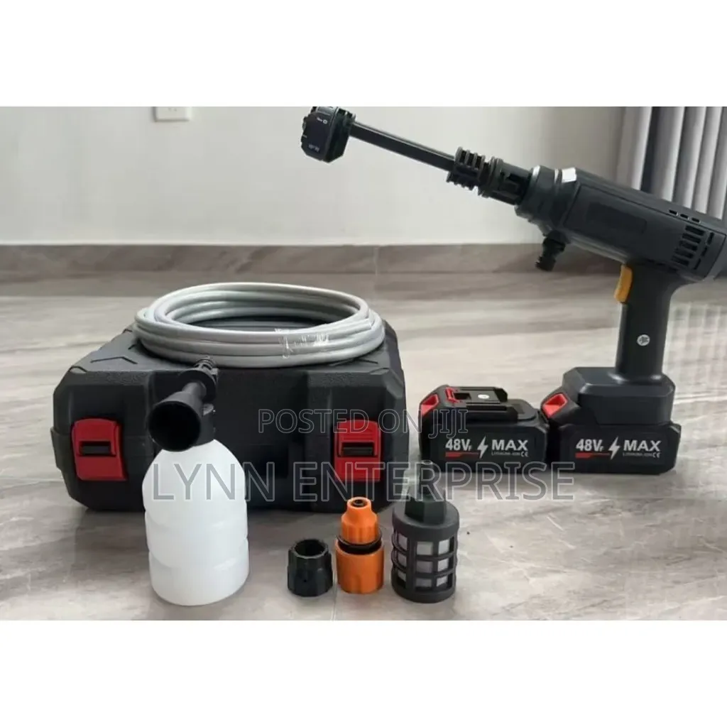 Rechargeable Battery Operated Car Wash