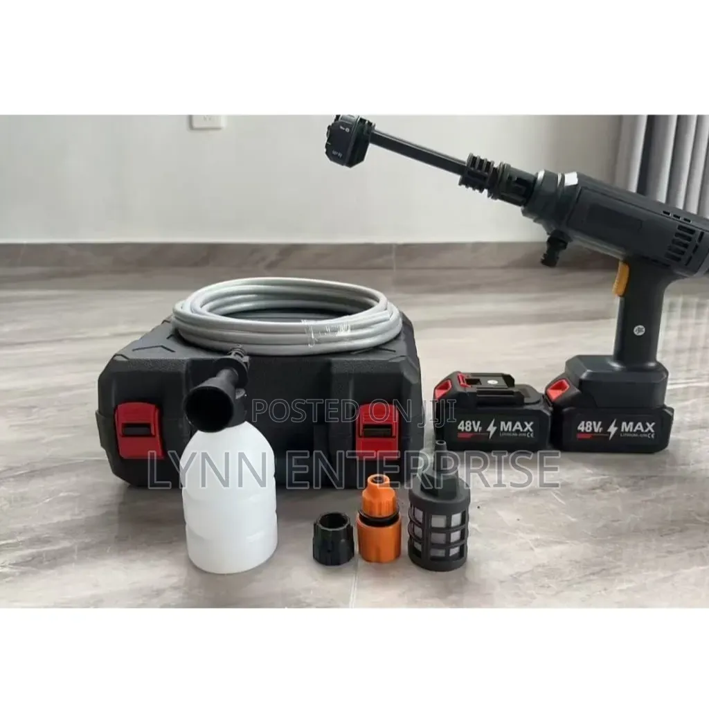 Rechargeable Battery Operated Car Wash