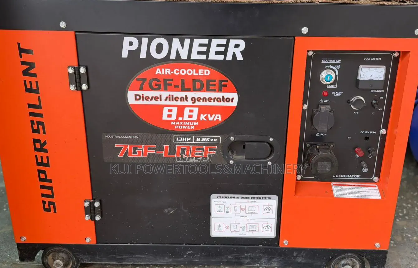 Pioneer 8.8kva Silent Generator / 8.8Kva Diesel Generator
