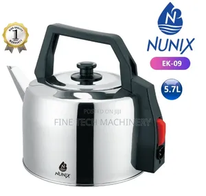 Nunix Cordless Stainless Steel Electric Kettle 5.7litres