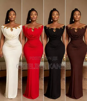 Elegant Bodycon Maxi Dress – Multiple Colors