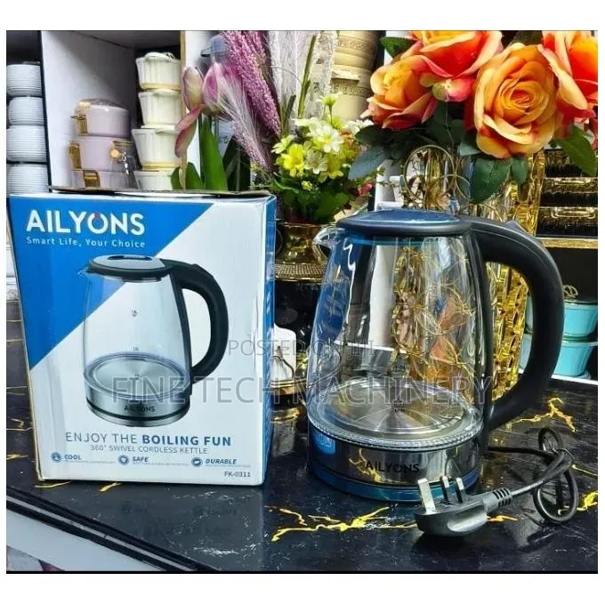 Ailyons Glass Electric Kettle 2.0l