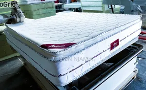 Orthopedic Spring Mattress -White,Grey, Firm, 35-65kg, Durable Comfort