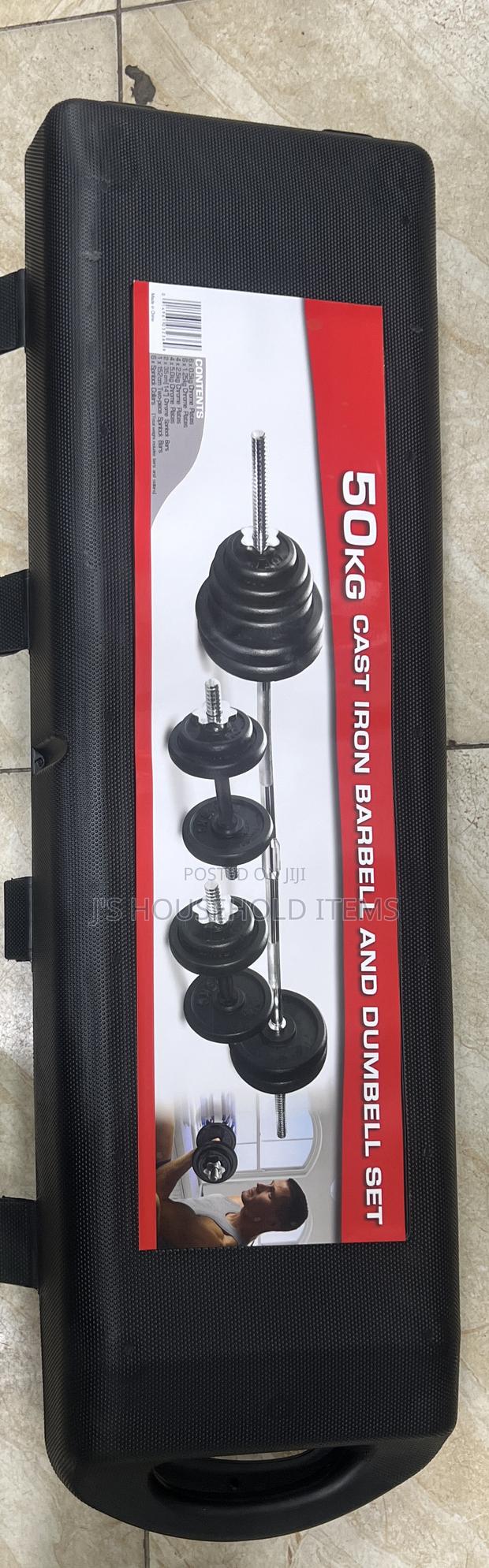 50kg/York Barbell and Dumbbell Set