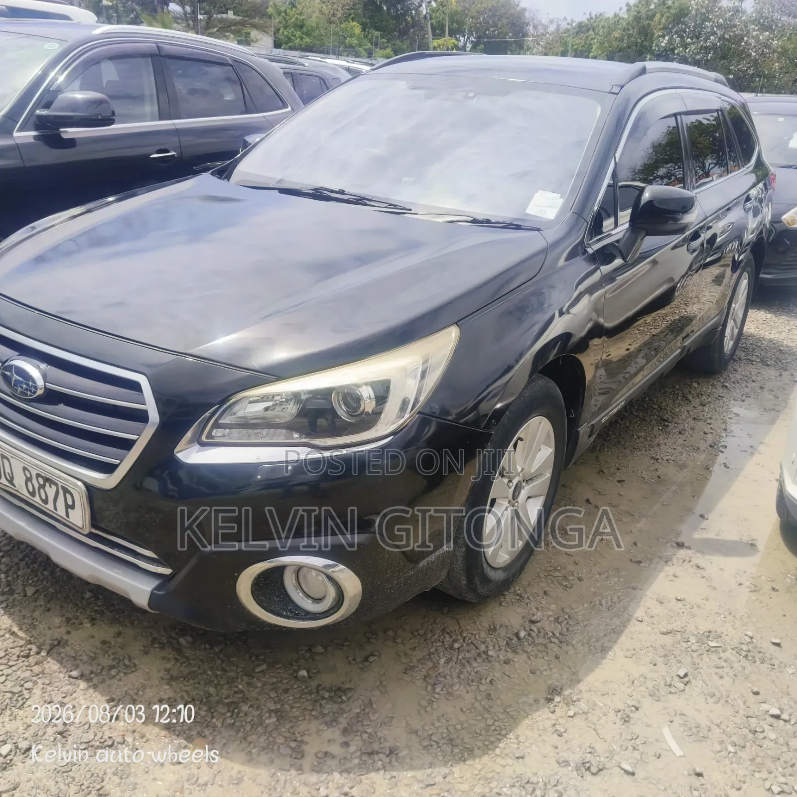 Subaru Outback 2017 Black