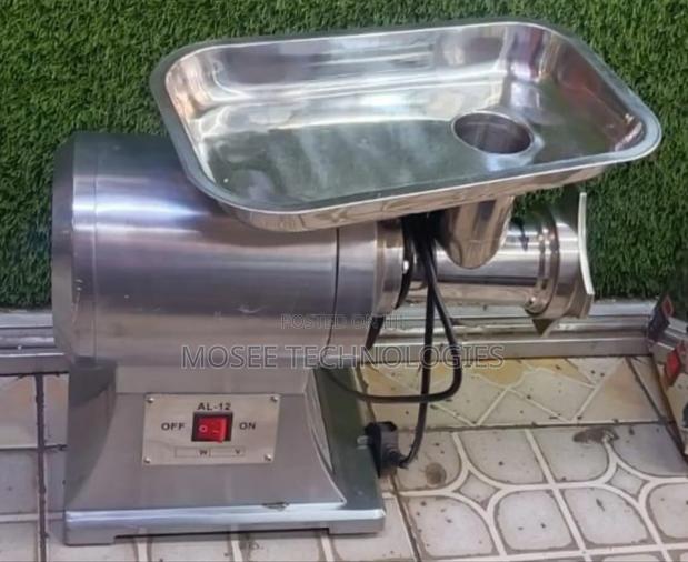 Heavy-Duty Stainless Steel Electric Meat Mincer Machine - main view