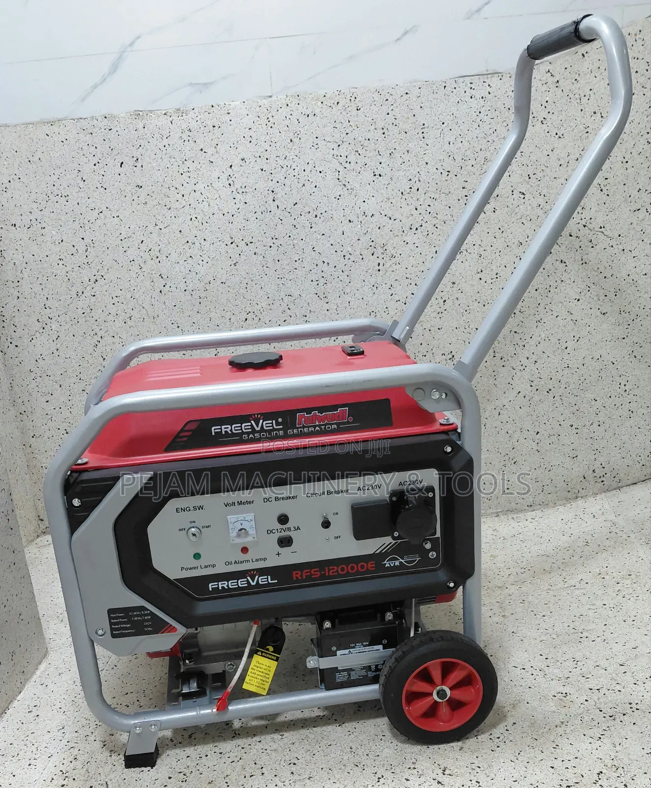 Freevel RFS-12000E 10.4kva/3kw Keystart Petrol Generator Portable