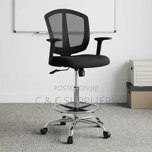 Medium Back Mesh Cashier Office Chair.