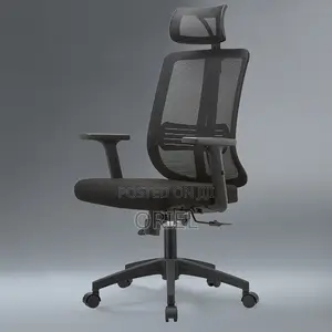 Office Chair : Ergonomic Mesh Office Chair With Headrest