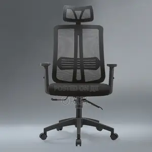 Office Chair : Ergonomic Mesh Office Chair With Headrest