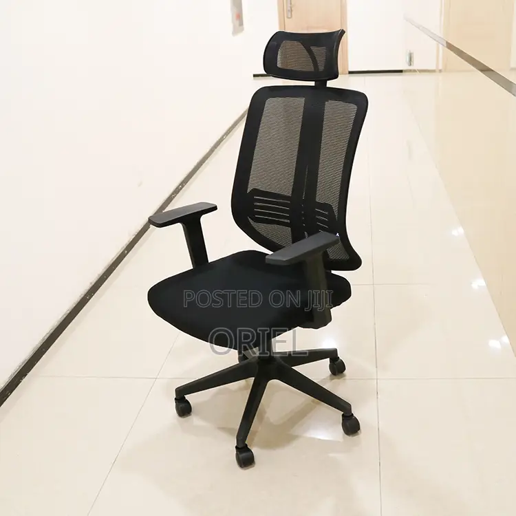 Office Chair : Ergonomic Mesh Office Chair With Headrest
