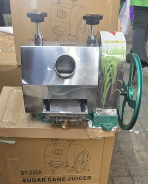 SY-250A Manual Sugar Cane Juicer Stainless Steel Juice Extractor