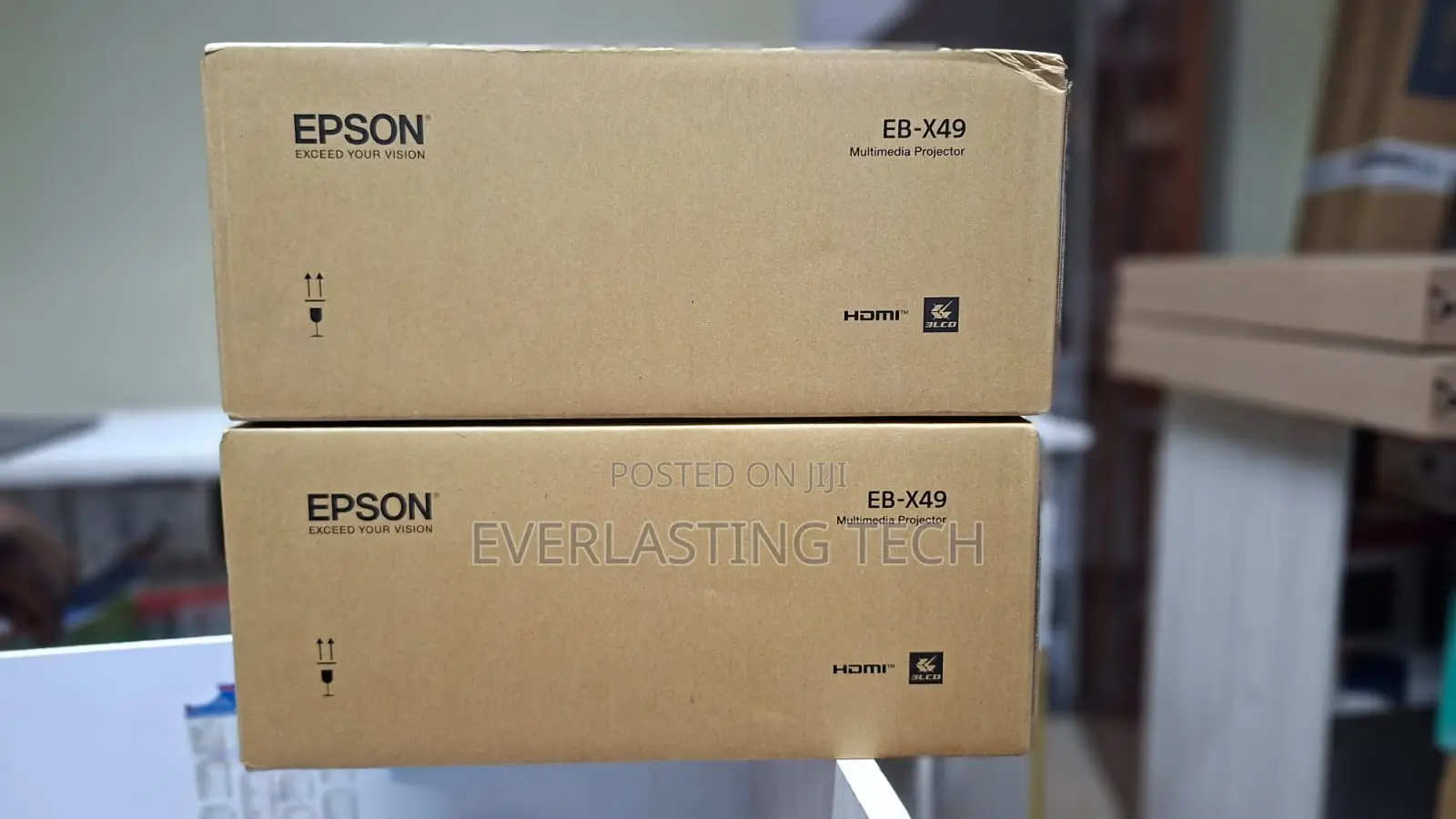 Epson EB-X49 XGA Projector 3600 Lumens