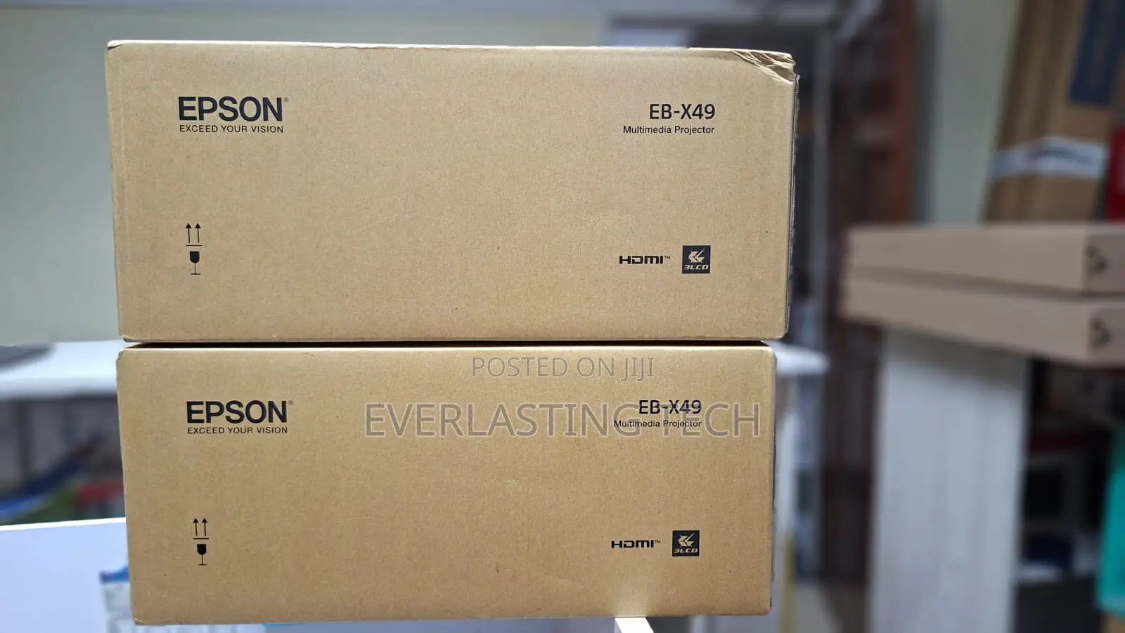 Epson EB-X49 XGA Projector 3600 Lumens