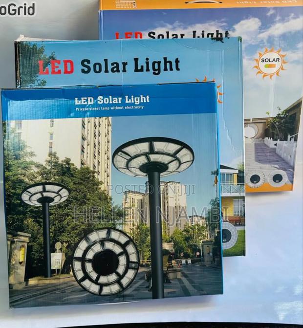 Jsot 1000watts Round Solar Streetlight - main view