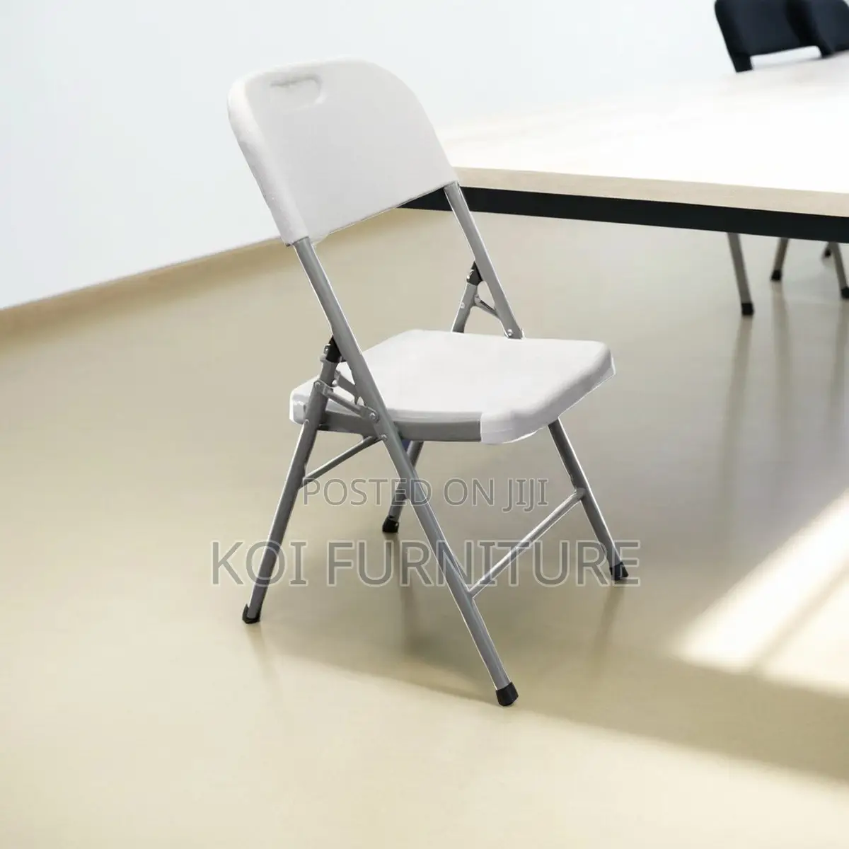 Office Chairs; Foldable White Office Outdoor Seat