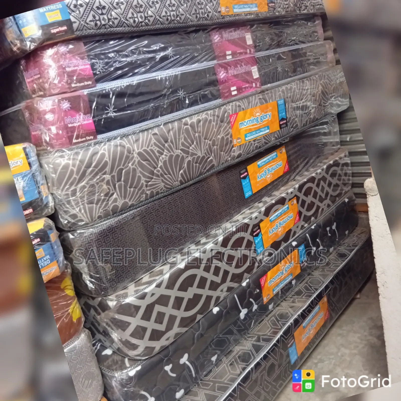 Morning Glory Superfoam 5x6 Medium Density Quilted 8-Inch Mattress