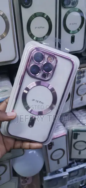 Clear MagSafe Phone Case Designed for the iPhone 16 Pro,
