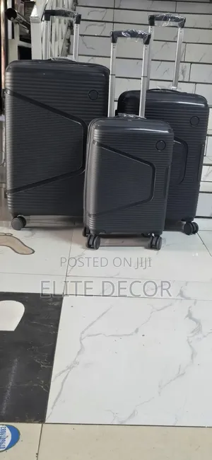 3-in-1 Unbreakable PP Suitcase Set | Premium Travel Luggage With 360°