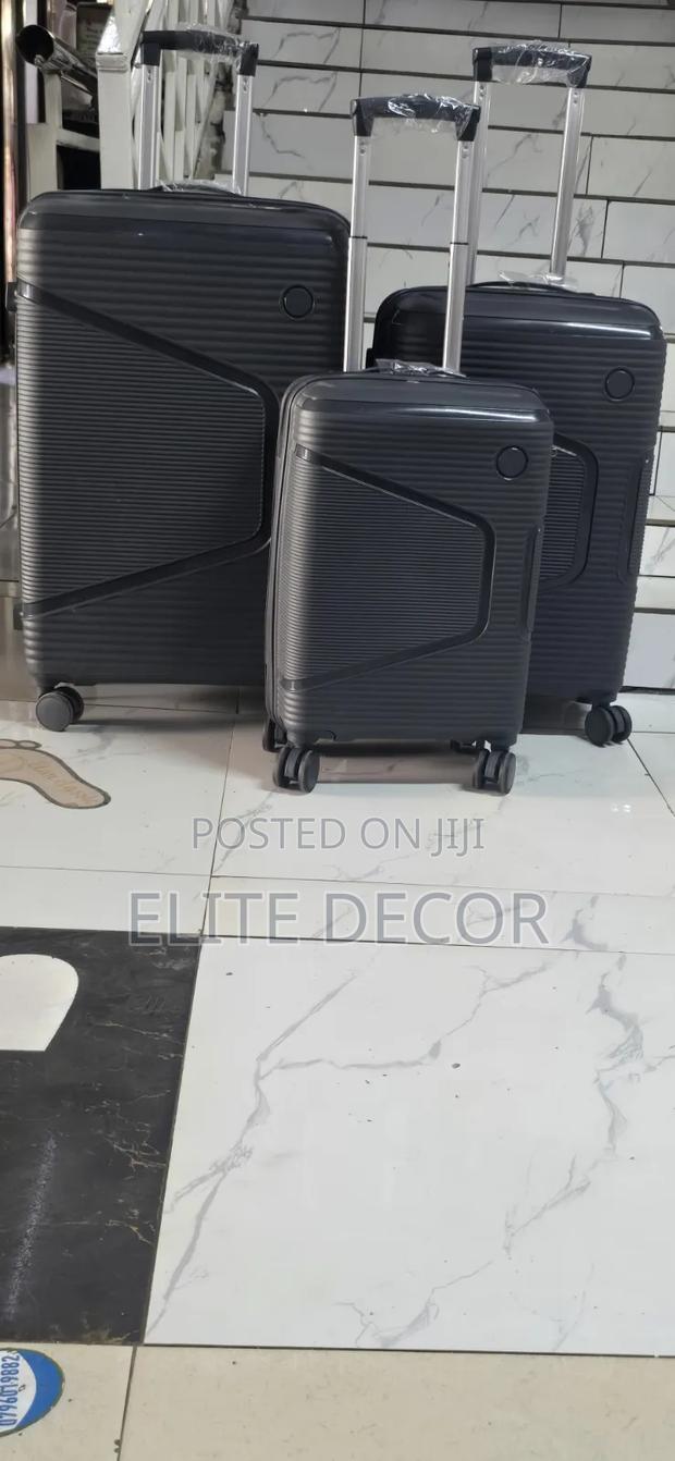 3-in-1 Unbreakable PP Suitcase Set | Premium Travel Luggage With 360°