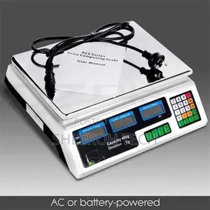 Acs Flat Weighing Scale 30kg