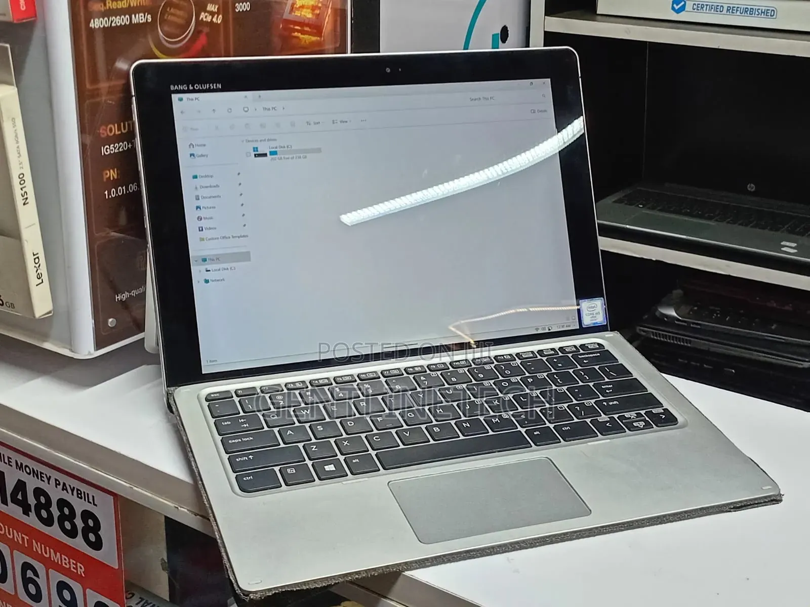 Laptop HP EliteBook X2 1012 G1 4GB Intel Core i5 SSD 128GB