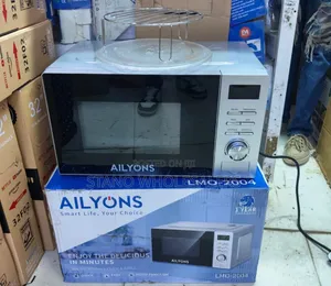 Silver Ailyons Digital Microwave