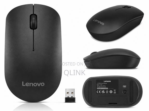 Lenovo 150 Wireless Mouse - Black - GY51L52638