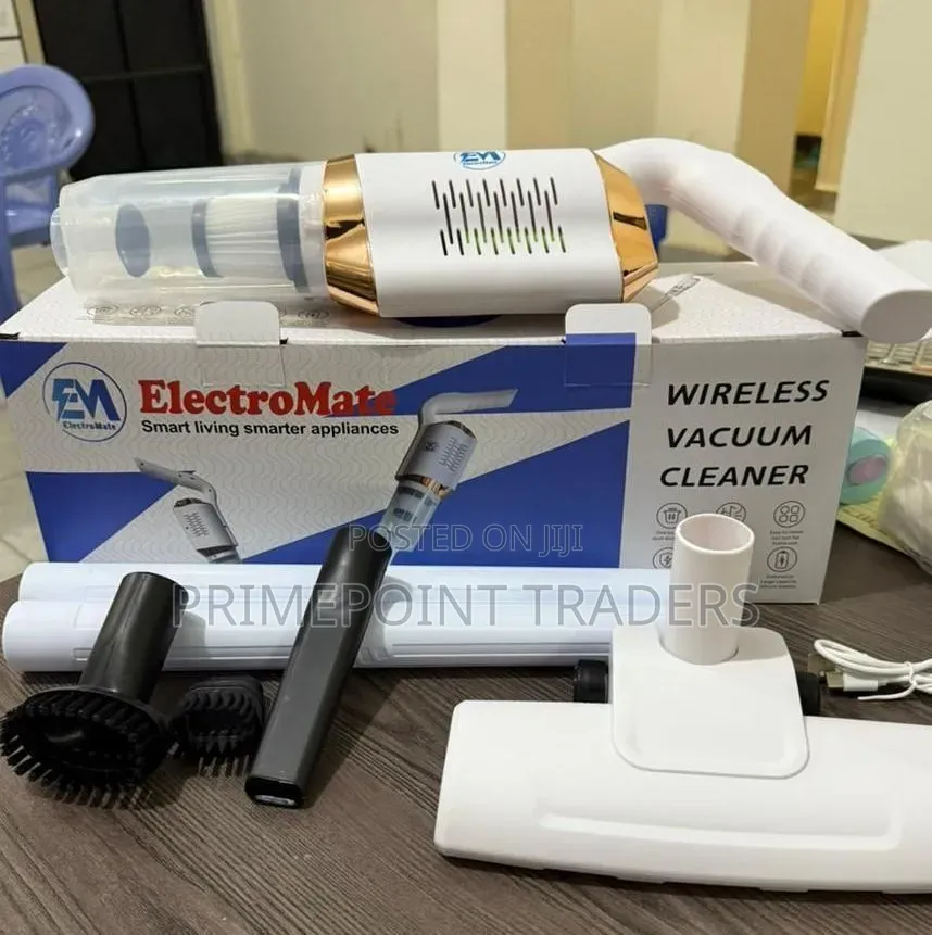 Electromate Wireless Cordless Vacuum Cleaner – Powerful Rechargeable