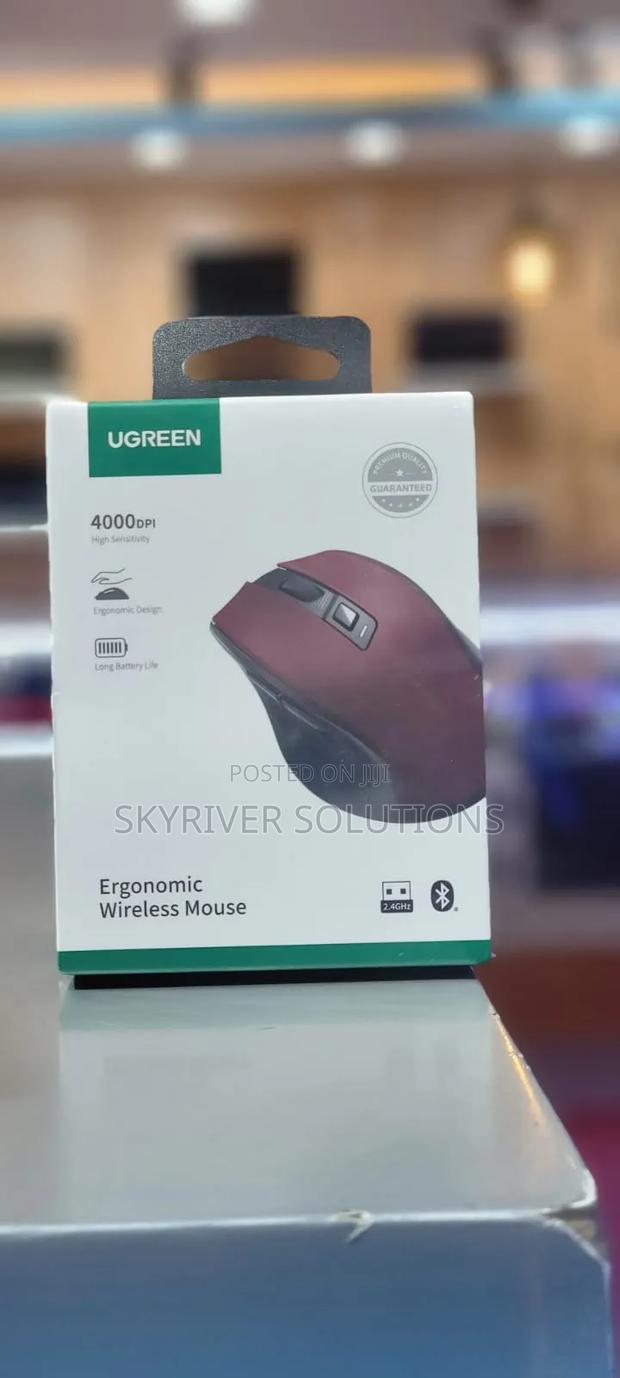 Ugreen 25752 Mu006 Ergonomic Bluetooth Wireless Mouse