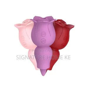 Double Sided Rose Vibrator (Sucker and Licking)