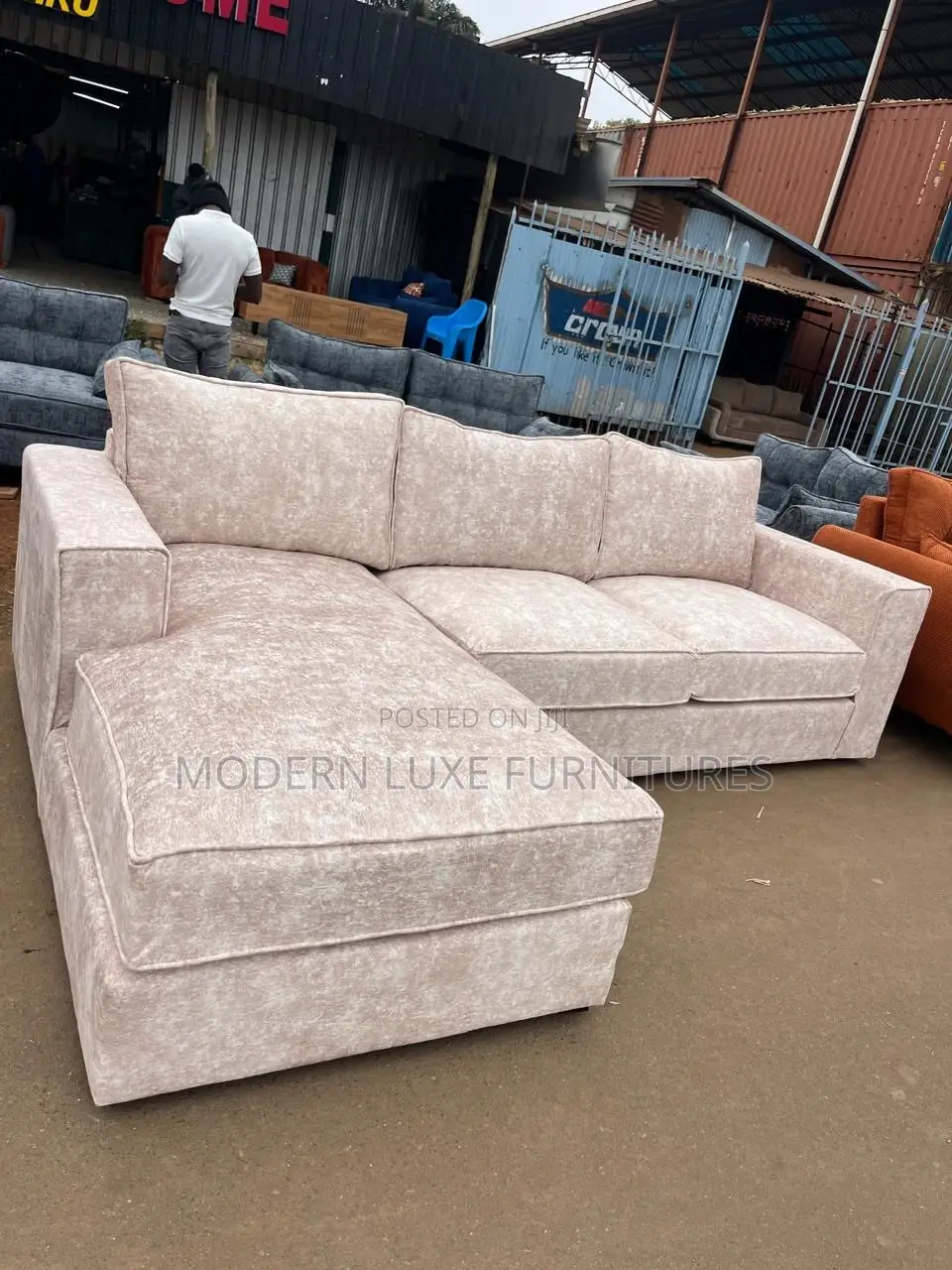 Grand Orbit 6 Seater L Sofa-Modern Design