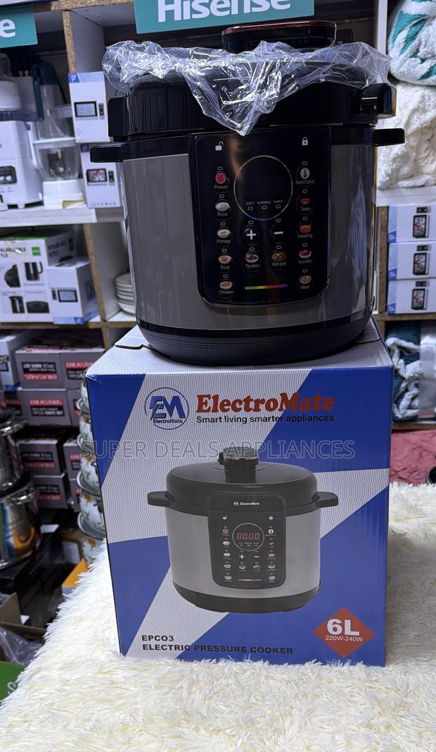 6l Electric Pressure Cooker - thumbnail 2