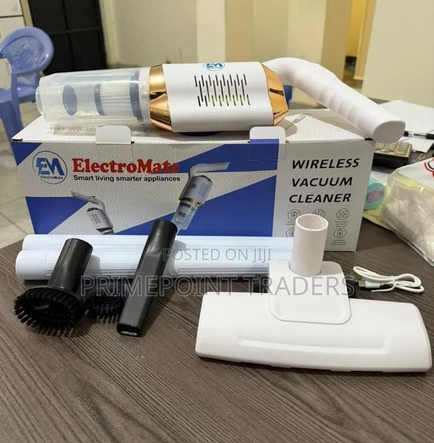 Electromate Rechargeable Handheld Vacuum Cleaner – Cordless