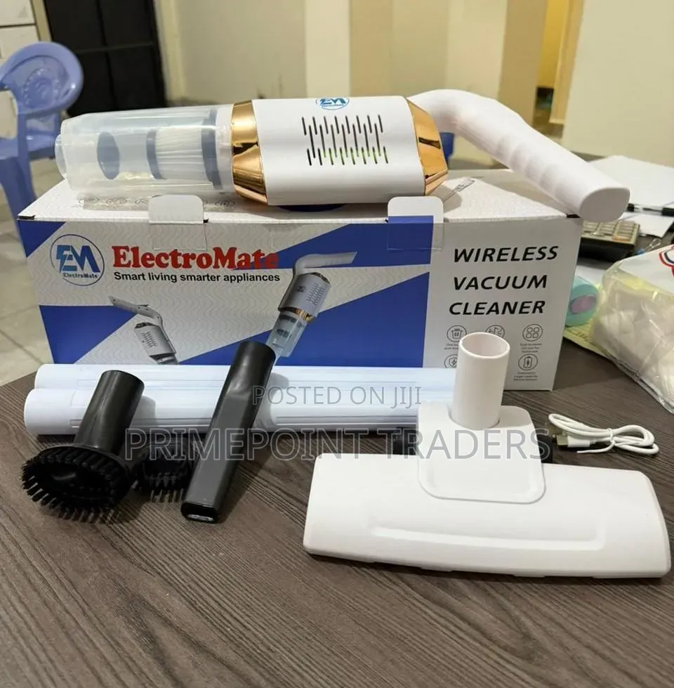 Electromate Rechargeable Handheld Vacuum Cleaner – Cordless
