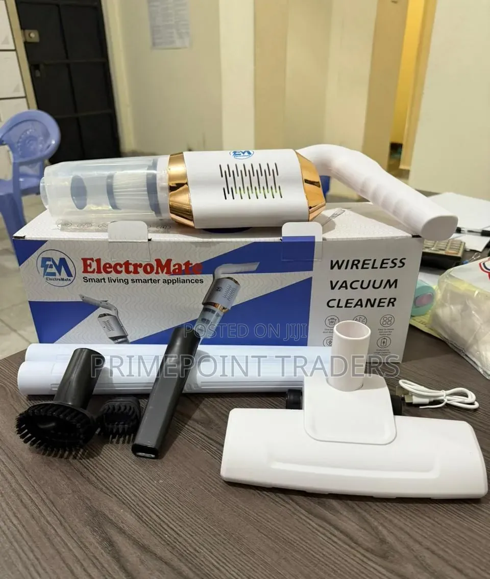 Electromate Rechargeable Handheld Vacuum Cleaner – Cordless