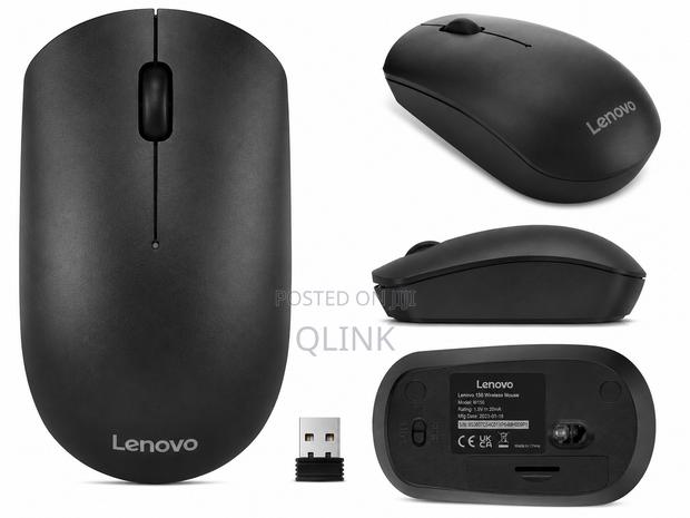 Lenovo 150 Wireless Mouse - Black - 4Y51M70369