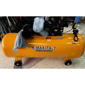 KMAX Electric Air Compressor 500litres 3 Piston 4hpmotor 8bar 116psi