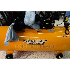 KMAX Electric Air Compressor 500litres 3 Piston 4hpmotor 8bar 116psi