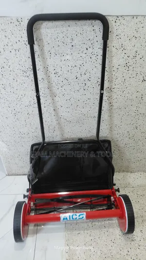 Aico Manual Lawnmower 20-Inch With Dust Collecting Bag