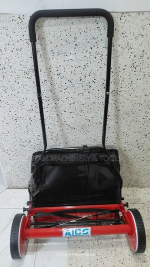 Aico Manual Lawnmower 20-Inch With Dust Collecting Bag