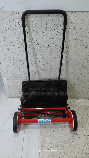 Aico Manual Lawnmower 20-Inch With Dust Collecting Bag