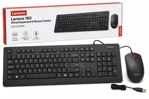 Lenovo 160 Wired Keyboard Mouse Combo - GX31L52655